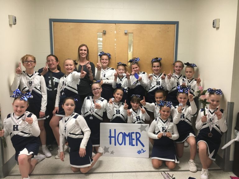 CONGRATULATIONS HOMER REC CHEERLEADERS! | Village of Homer, New York